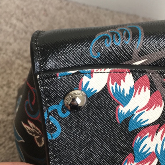 Prada Floral Tote - Picture 3 of 8
